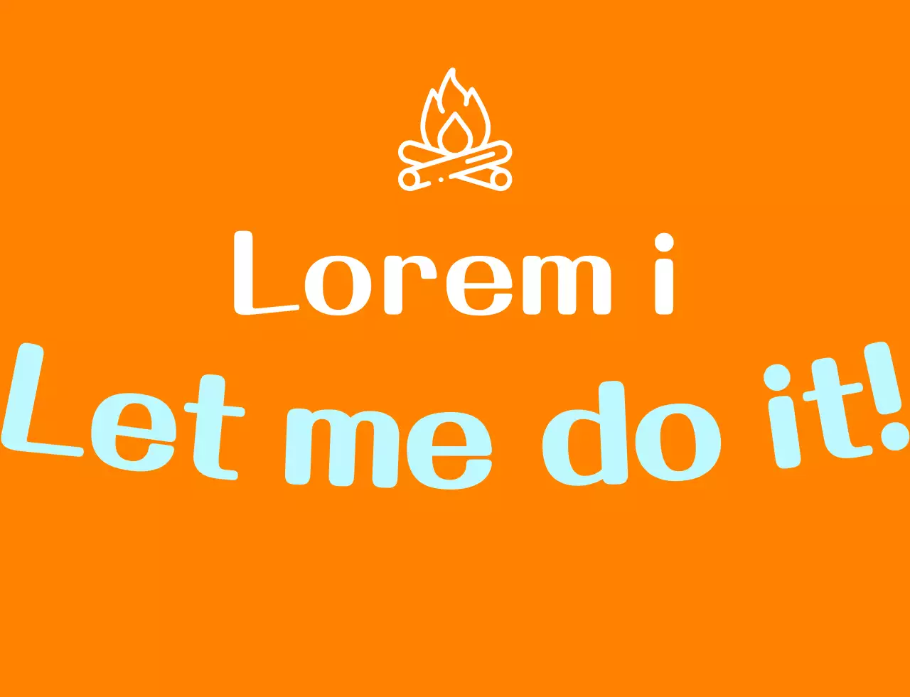 Light blue nature campground staff outfit