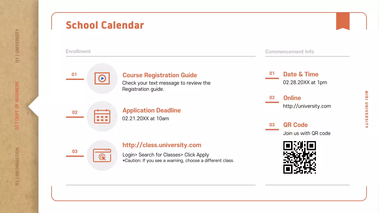 Beige Modern University Guide Presentation