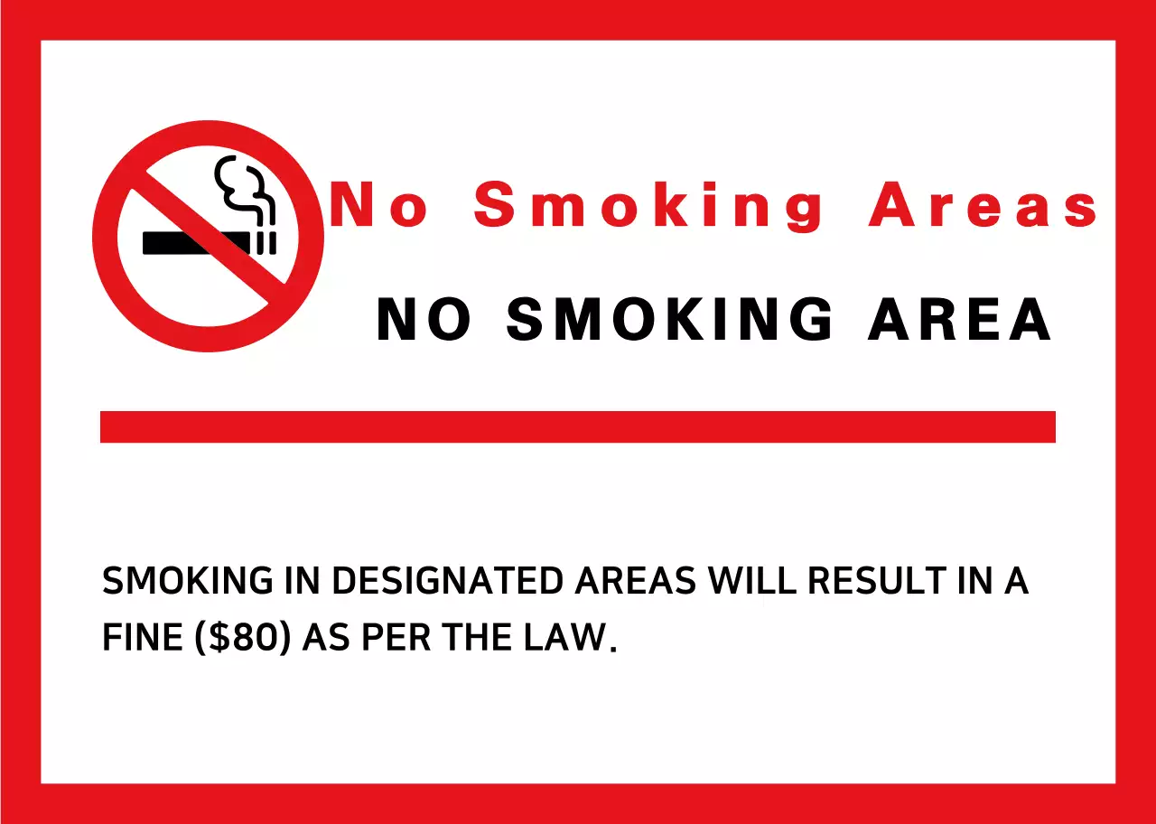 Simple, basic text alignment layout style in red and black