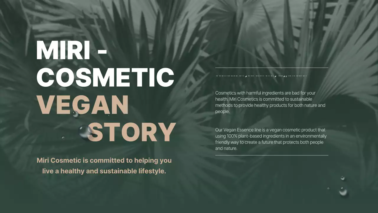 Green Modern Skincare Promotion Presentation