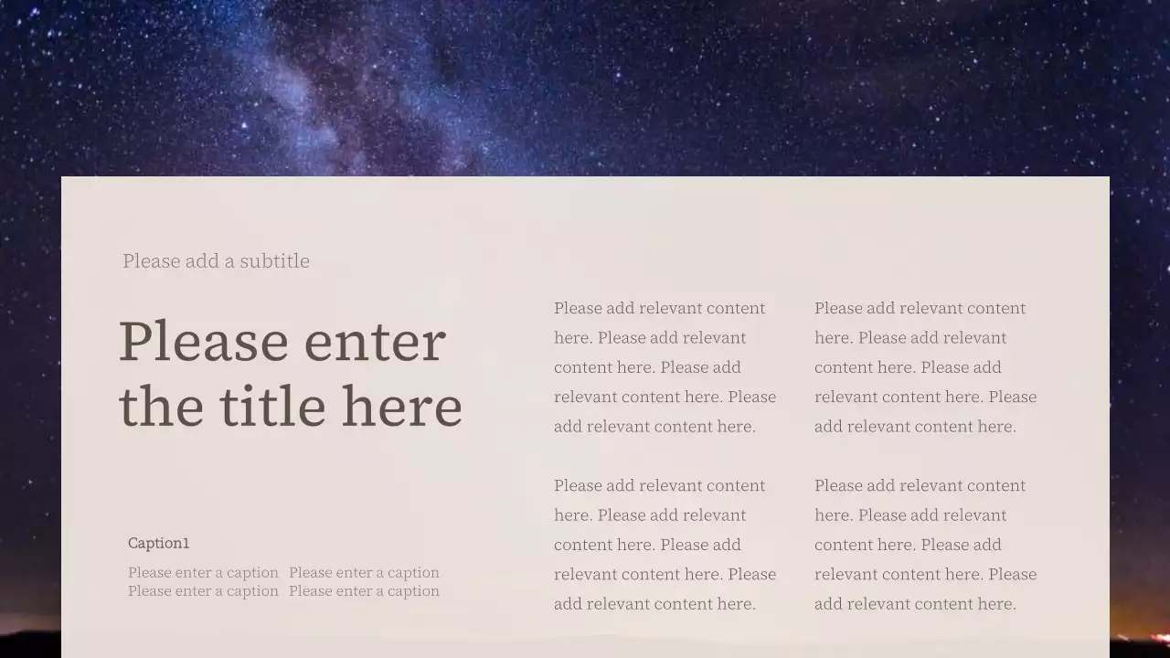 Beige Minimal Photography Presentation