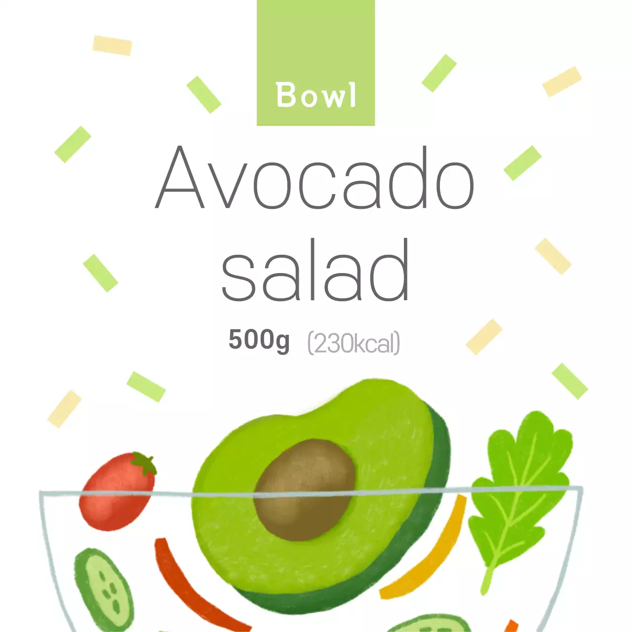 Avocado salad