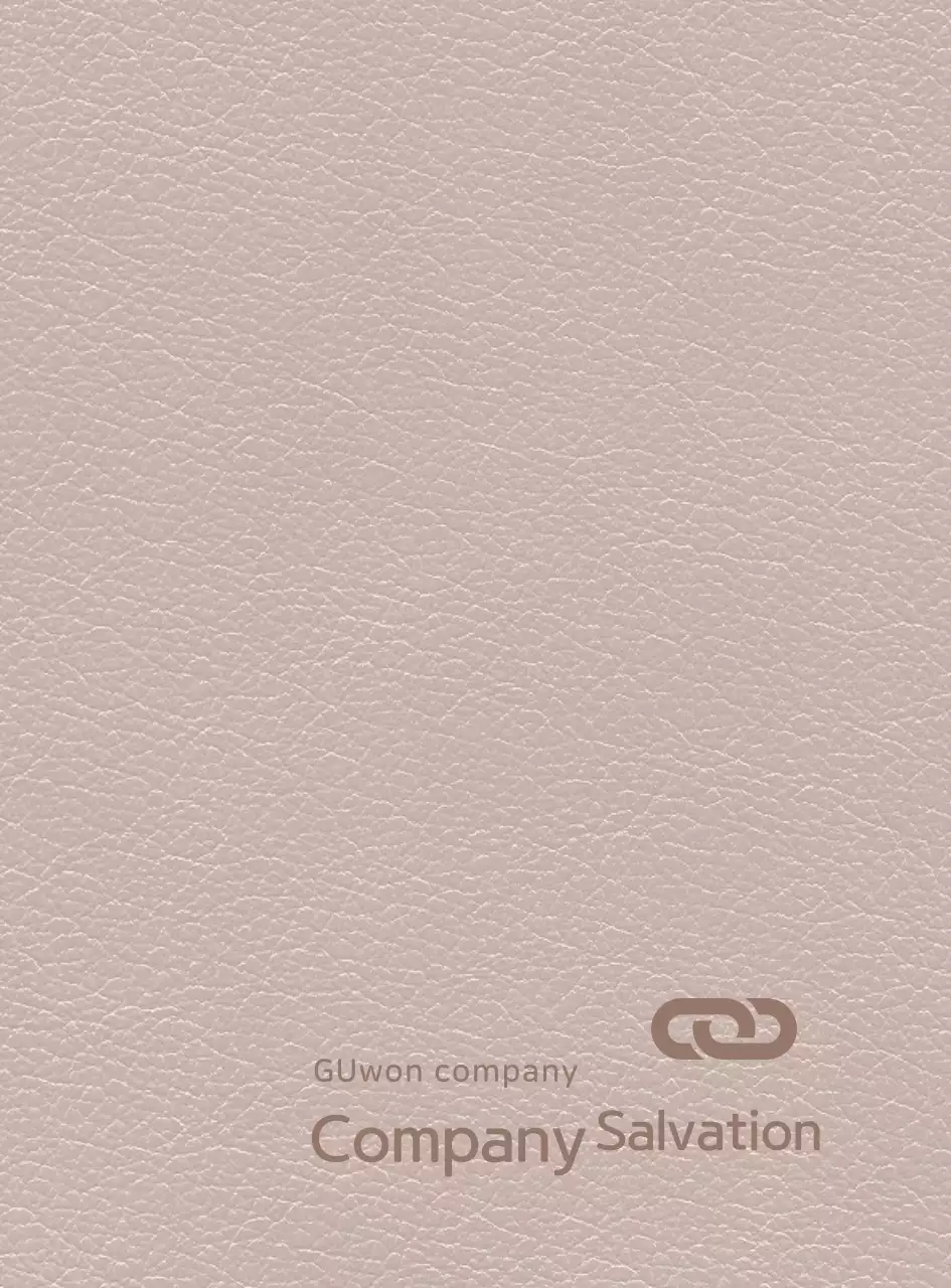 Sampul buku harian dengan logo perusahaan