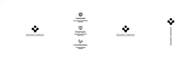 Quảng cáo logo doanh nghiệp phong cách đơn giản