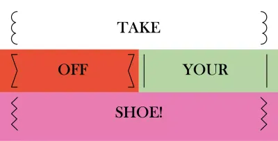 Phong cách văn bản dễ thương với màu sắc đầy màu sắc