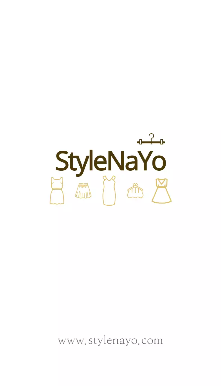 Danh thiếp thời trang tối giản màu nâu