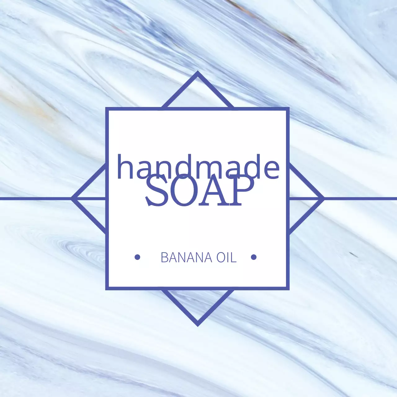 Label sabun buatan tangan