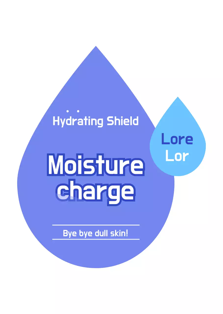 Promote blue polka dots