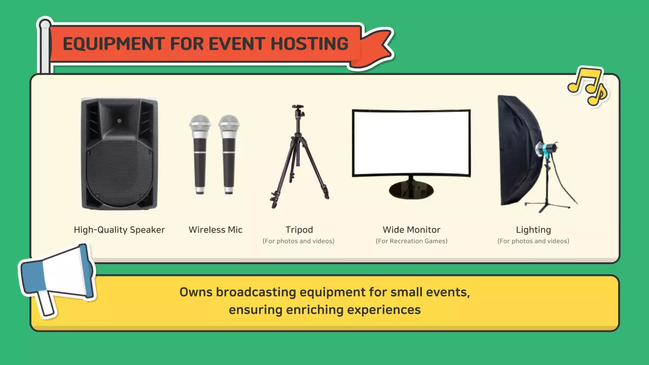 Green Playful Mc Portfolio Advertisement Presentation