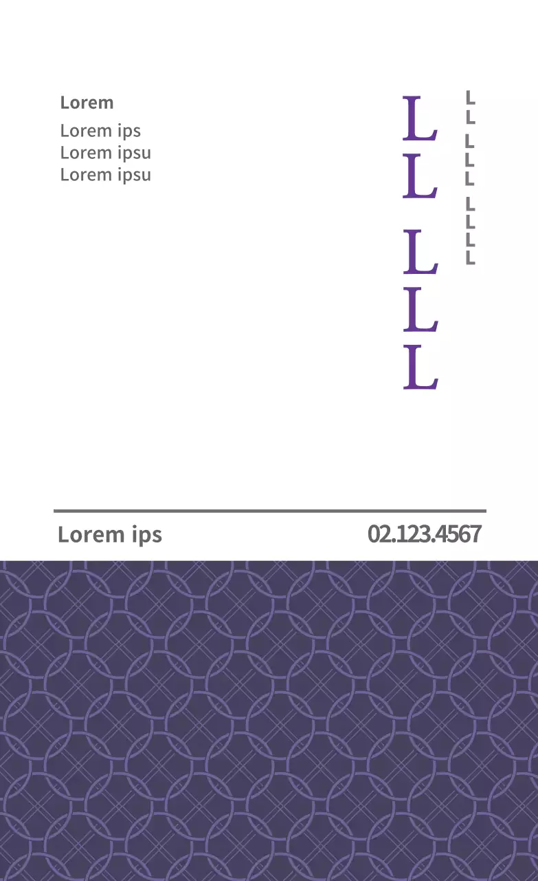 Nhãn quảng cáo phòng khám đông y truyền thống màu tím