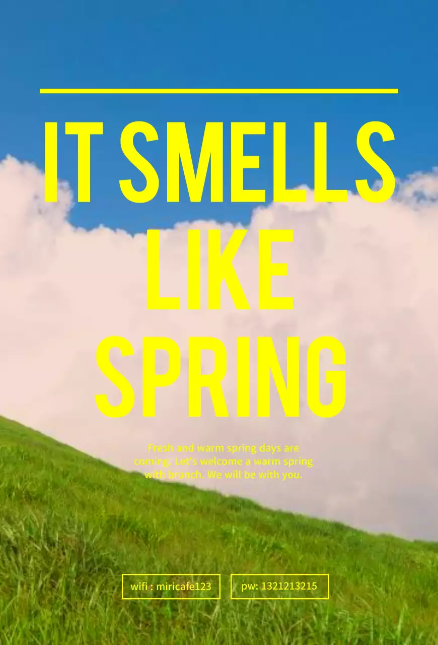 Conceber produtos tipográficos a partir de fotografias de flores da primavera