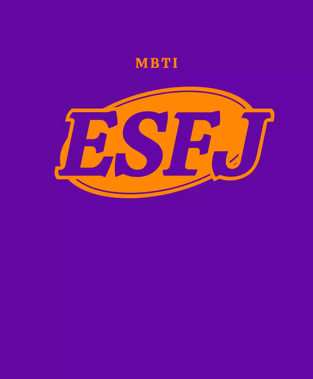 MBTI personality phrases in different colors