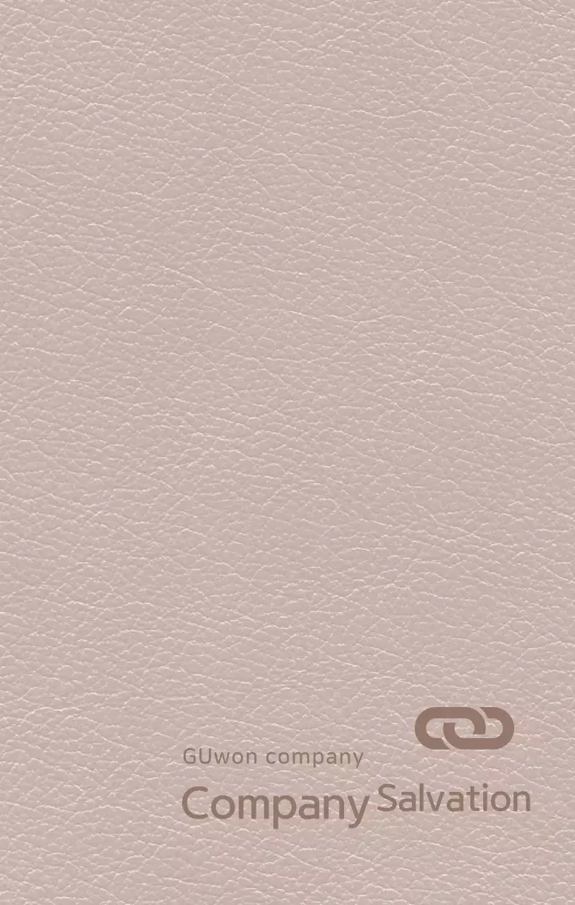 Sampul buku harian dengan logo perusahaan