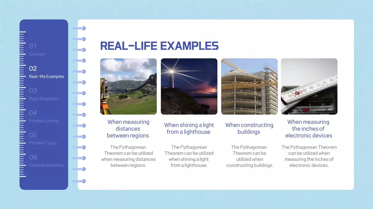 Blue Modern Math Guide Presentation