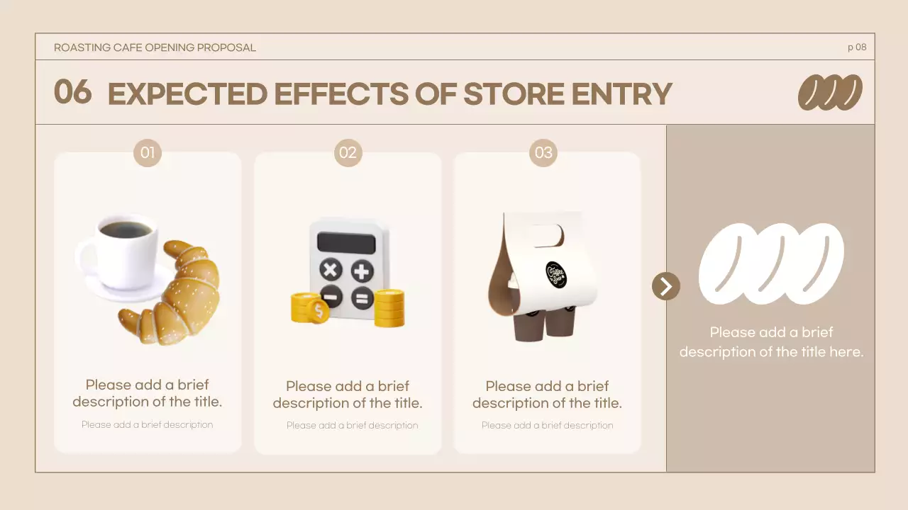 Brown Modern Cafe Proposal Presentation
