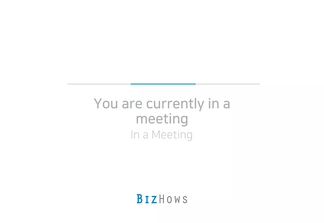 Blue White Simple Business