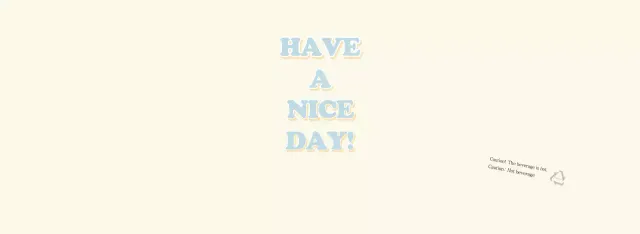 Yellow Blue Simple pop text