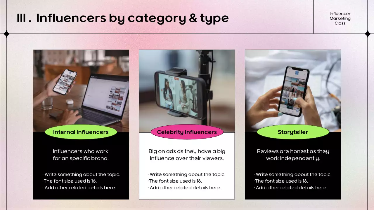 Pink Modern Marketing Course Presentation