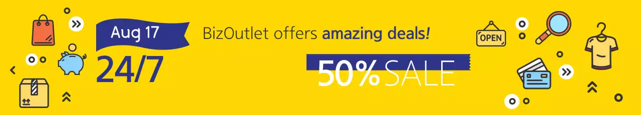 Venda em toda a loja