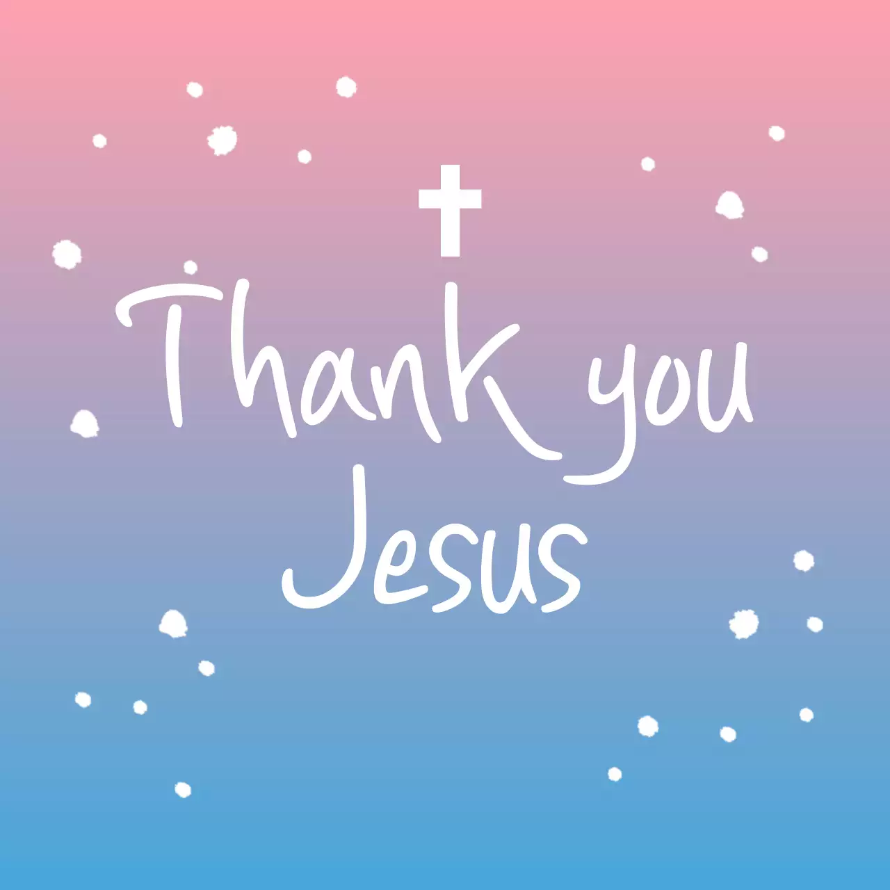 Adesivo de círculo de igreja de Páscoa em gradiente pastel