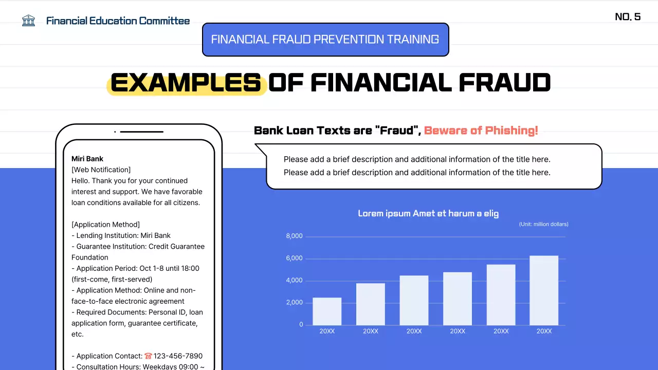 Blue Modern Finance Course Presentation
