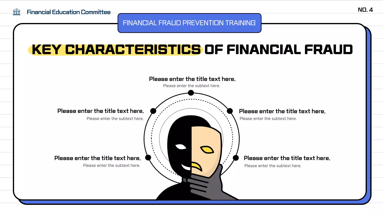 Blue Modern Finance Course Presentation