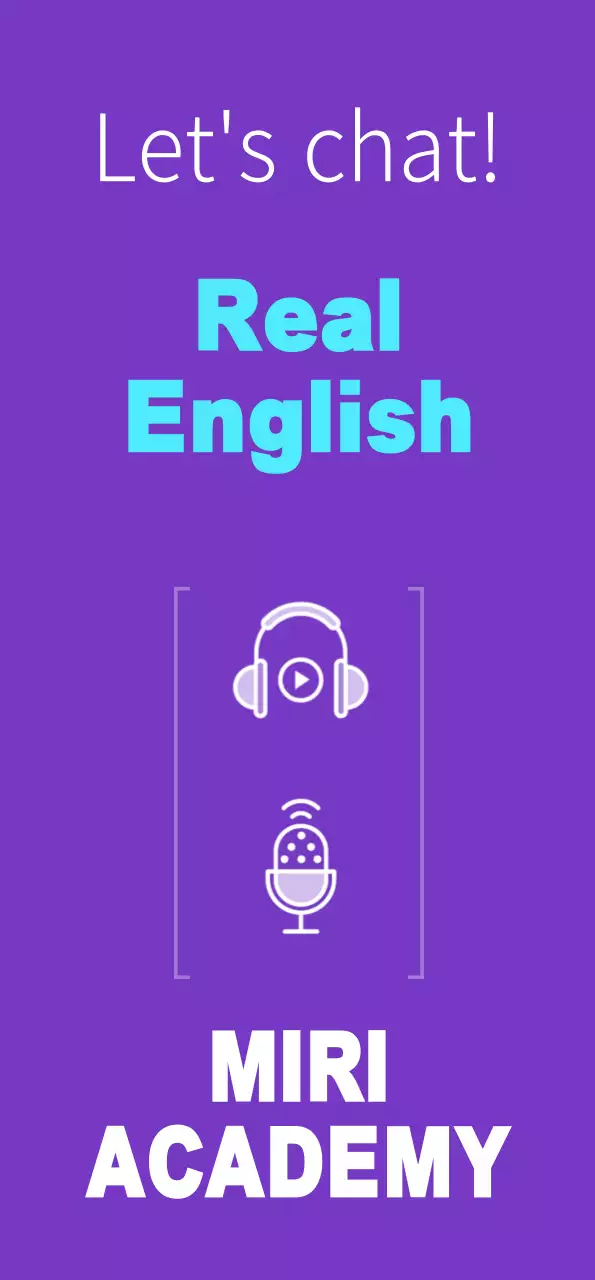 Banner with English Math Education banner icon on purple background