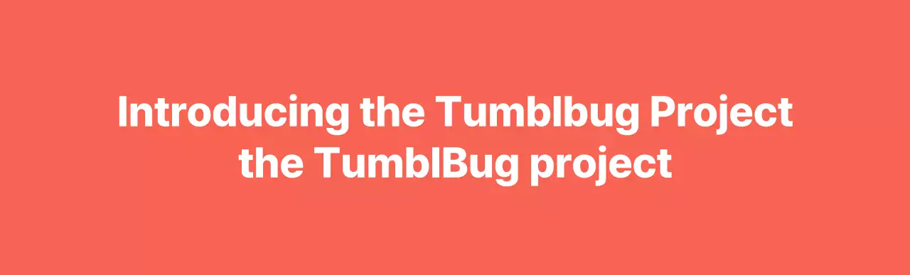 Coral Simple Project Announcement Banner