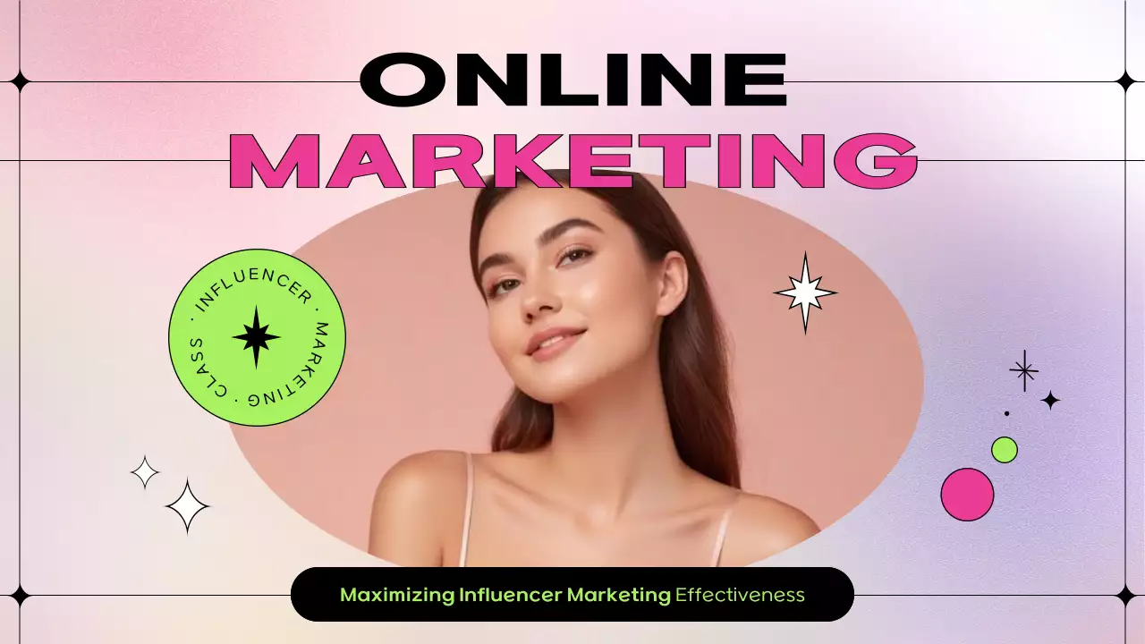Pink Modern Marketing Course Presentation