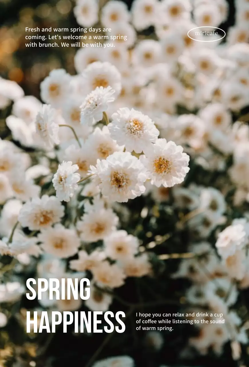 Conceber produtos florais para a primavera