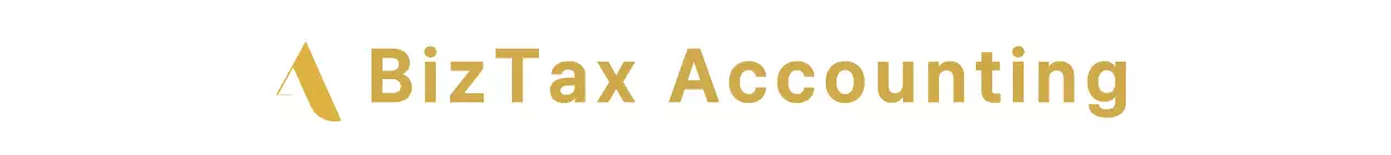 Gaya logo yang sederhana dan elegan dengan warna emas untuk mempromosikan dan mempromosikan firma akuntansi pajak