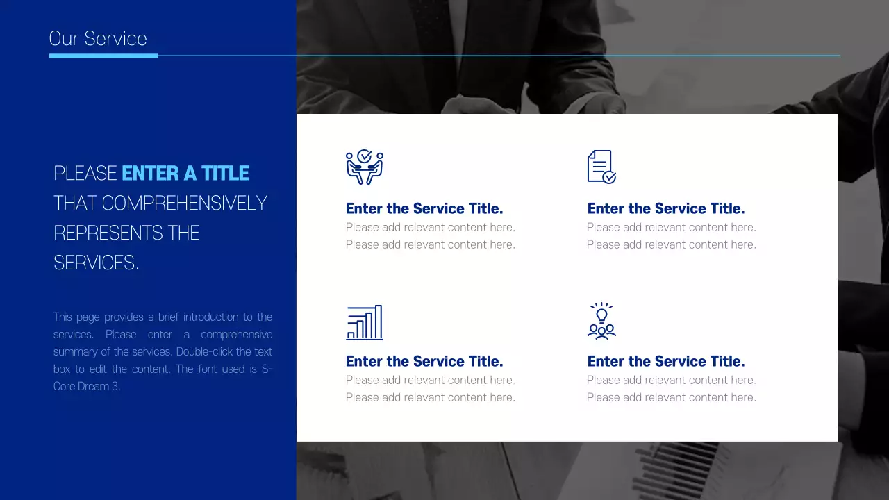 Profil perusahaan yang minimalis