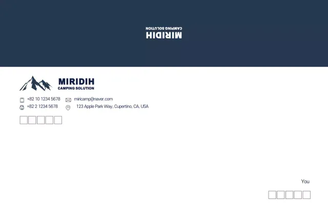 Bisnis bersih logo biru