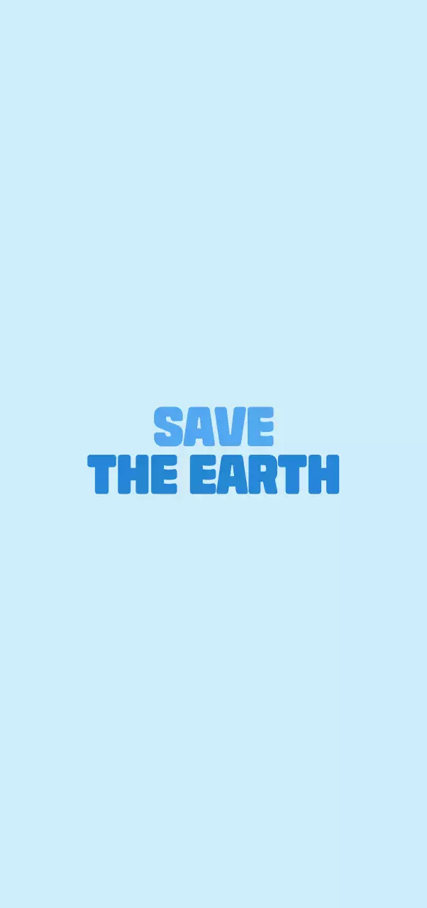 A clean concept for an environmental organization with a polar bear illustration in light blue and blue.