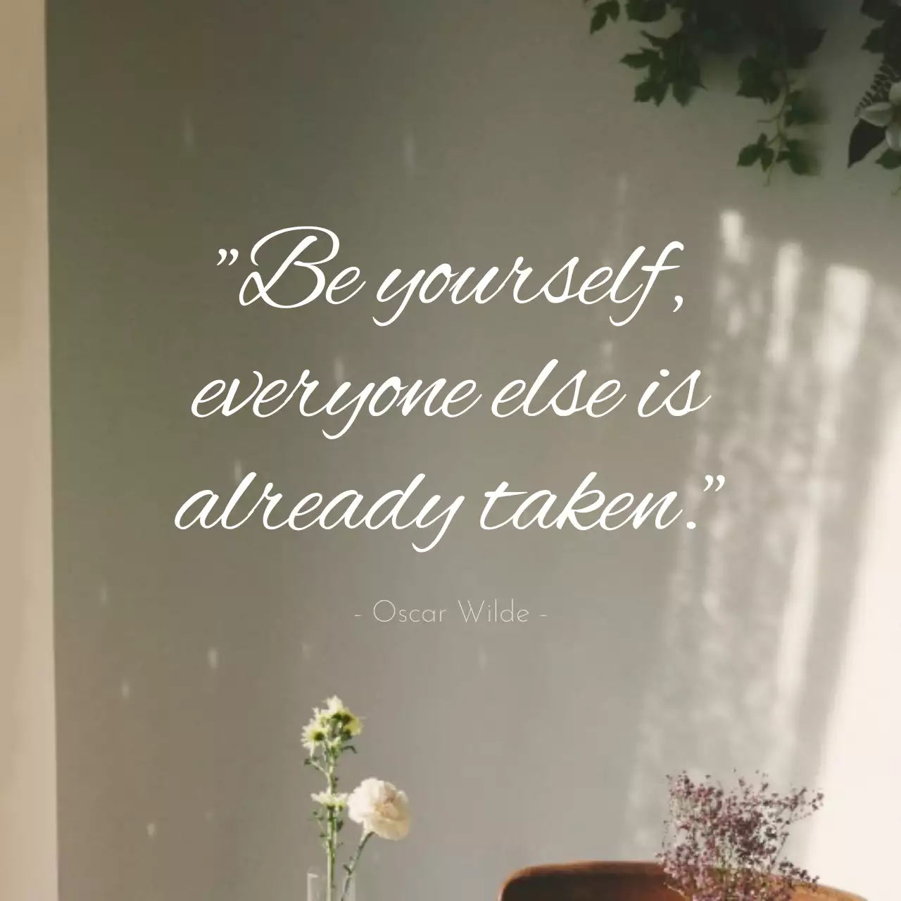 Beige Minimal Motivation Announcement Instagram Post