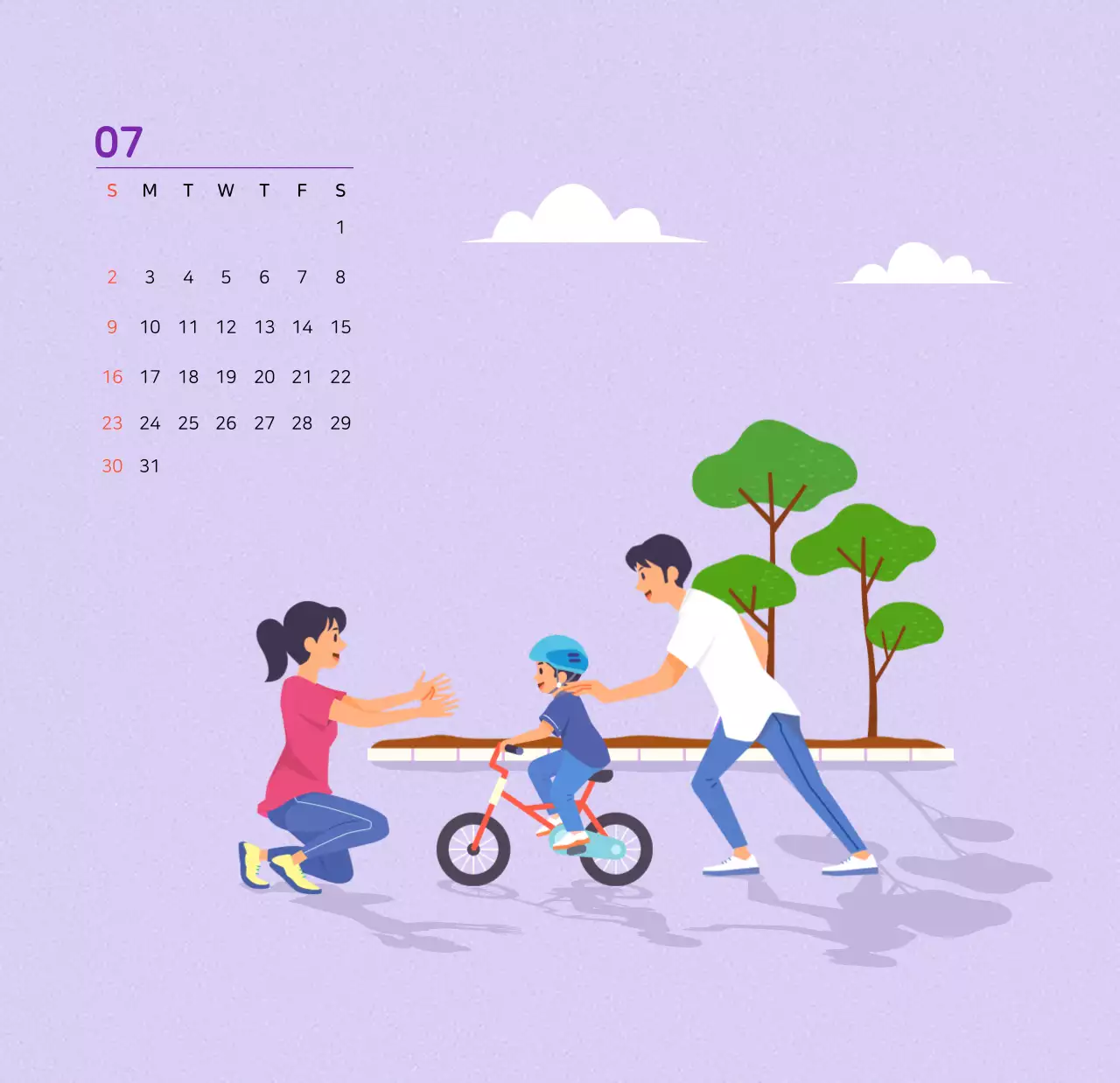 Khái niệm minh họa gia đình với nhiều màu sắc khác nhau