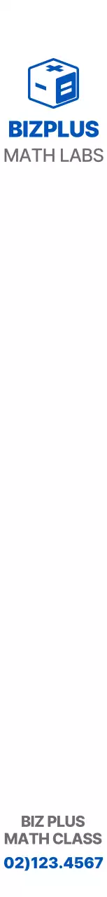 Gaya logo simbol yang sederhana dan bersih dengan warna biru dan abu-abu untuk bimbingan belajar dan promosi matematika