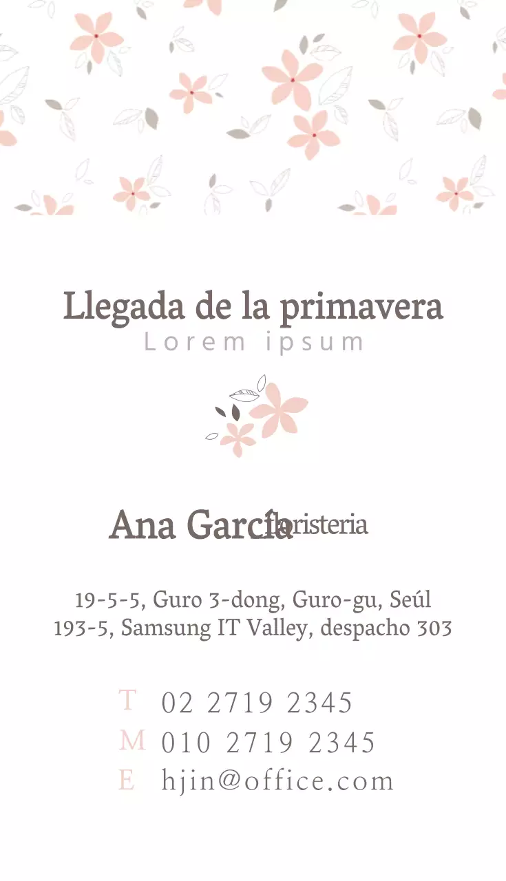 Cuando llega la primavera