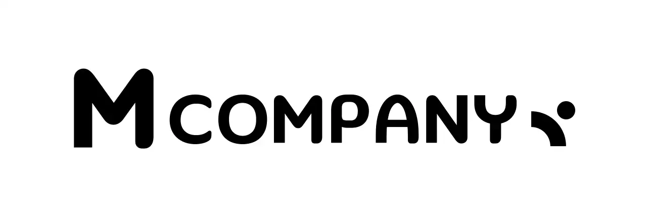Branding a corporate logo with a simple text concept