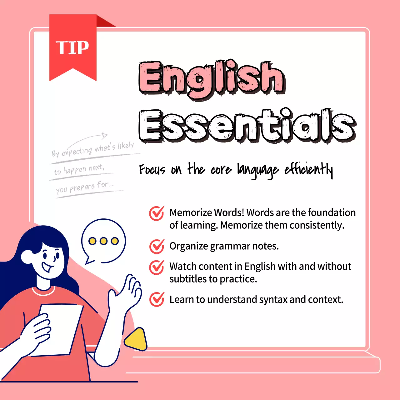 Blue Modern Exam Guide Instagram Carousel