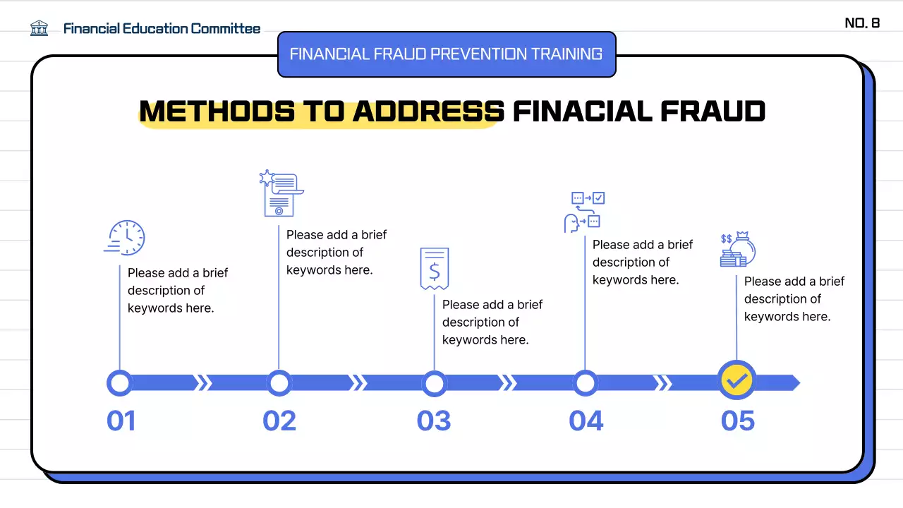 Blue Modern Finance Course Presentation