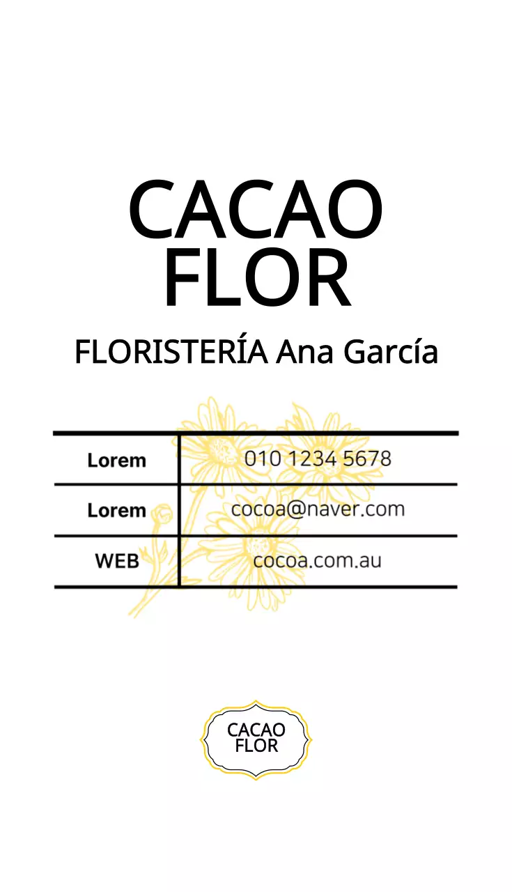 Flor de cacao
