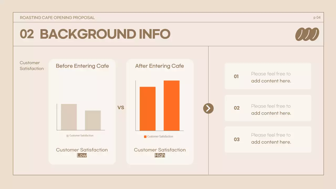 Brown Modern Cafe Proposal Presentation