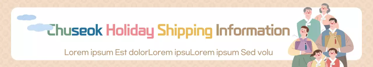 Banner colorido de anúncio de feriado tradicional