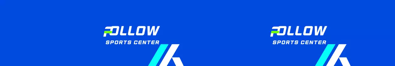 Desain yang kuat dan menarik dengan gradien biru muda dan biru