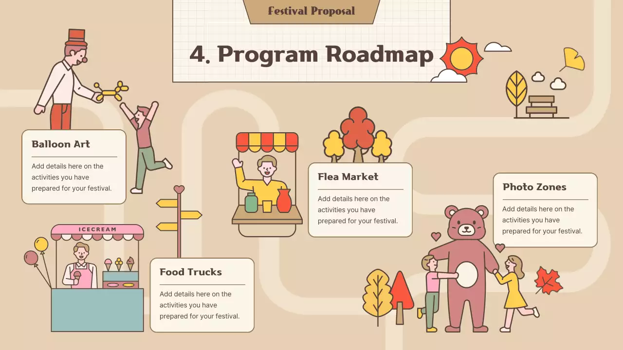 Presentasi Proposal Festival Vintage Berwarna-warni