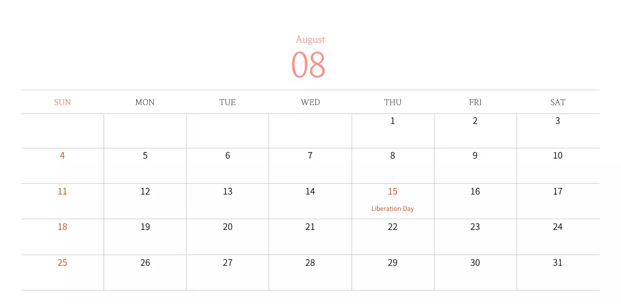 Stamp illustration with a warm concept