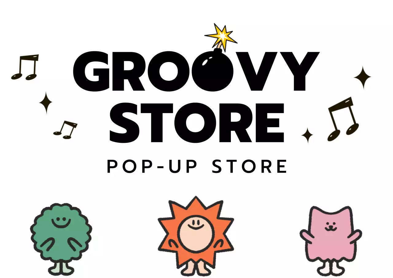 Toko editorial ilustrasi karakter yang trendi dan imut