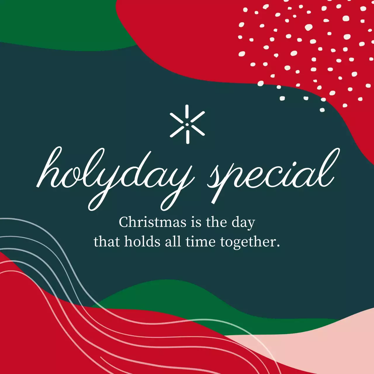 Nhãn bao bì Giáng sinh đầy màu sắc xanh đỏ