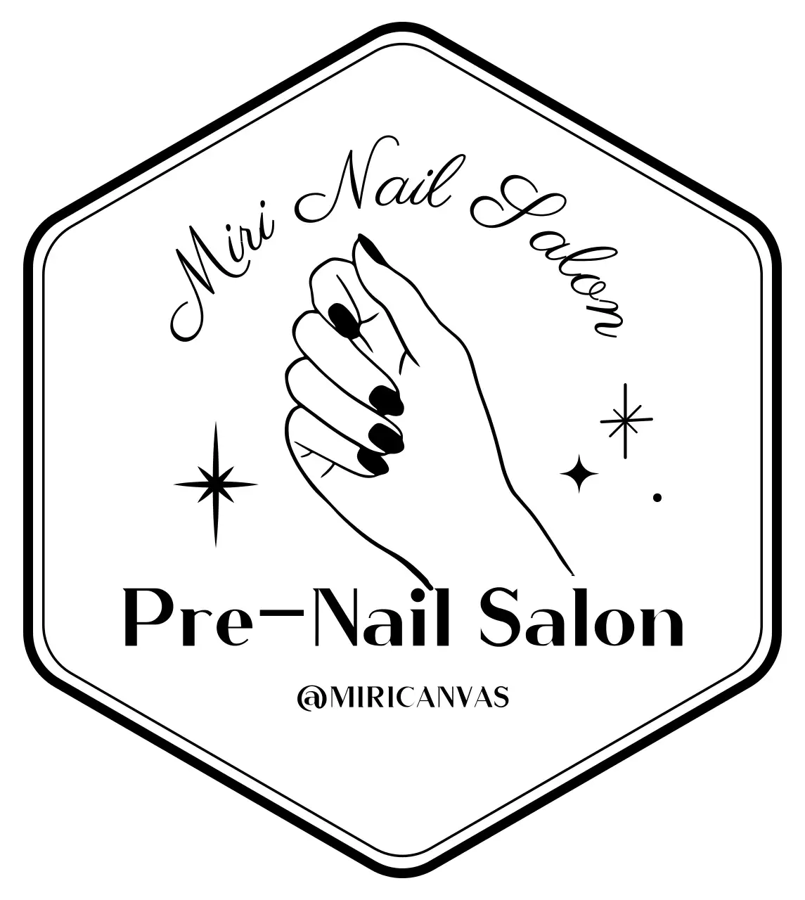 Toko Kuku Bergambar Lencana Bergambar Tangan